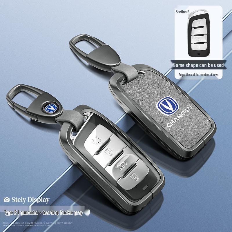 Changan Key Case: Compatible with CS75 Plus, CS55 Plus, CS35 Plus, Eado, Oshan X7, X5 Models