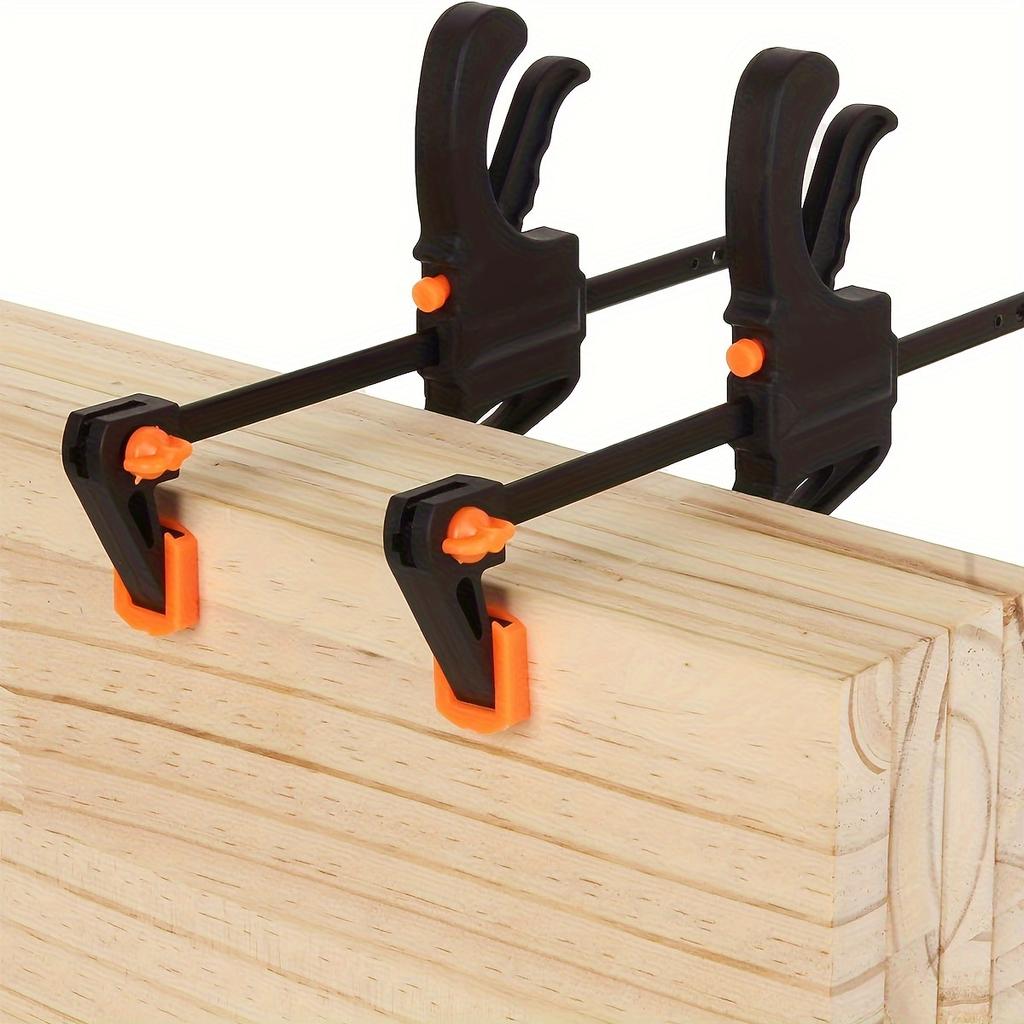 8 Inch Bar Clamps for Woodworking, 1/2 Pack Quick Grip Clamps Trigger  One Handed Ratchet Clamp, Mini Small Bar Clamp for Craft