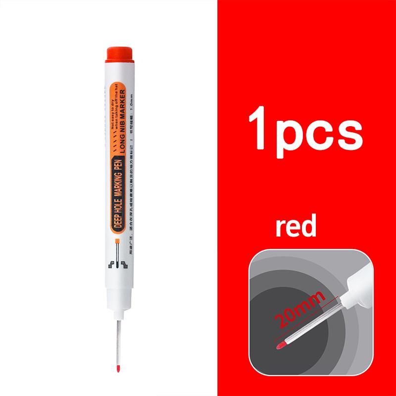

Deep-hole long-nose marker pen, building oil-based pen, carpentry marking pen, tile long-nose quick-drying marker pen