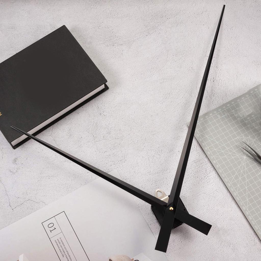 Reparaturwerk für Haushaltsquarzuhren, Stunden-, Minuten- und Sekundennadel für Heimwerker, geräuschlose Reparatur großer Wanduhren, Uhrteile