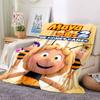 Maya Bee Blanket, High quality Comfortable for All Seasons, Home Decor, Warmth and Comfort