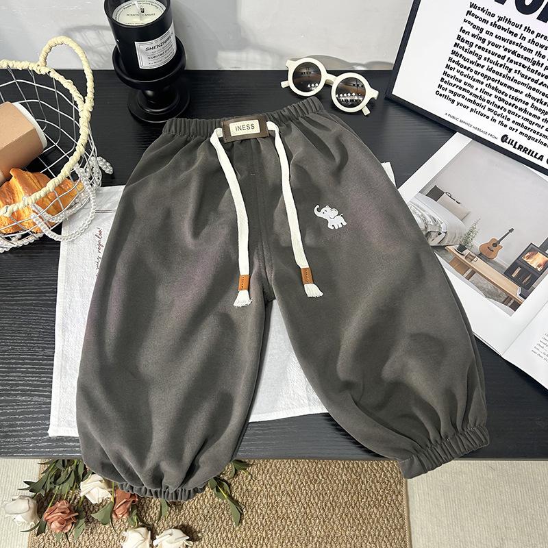 Baby Boys Girls Sweatpants Children Autumn Long Pants Kids Spring Sport Solid Color Trousers Infant Panties Toddler Bottom