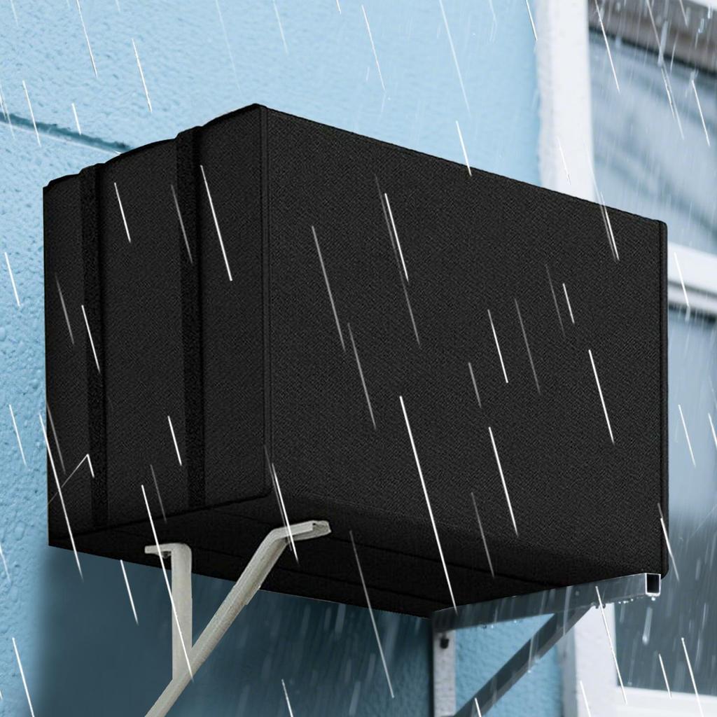 Window Air Conditioner Cover Waterproof Extend Equipment Life Insulation Window Unit Air Conditioner Case Anti-Dust Case