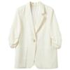 Women's Loose Fit 3/4 Sleeve Blazer
