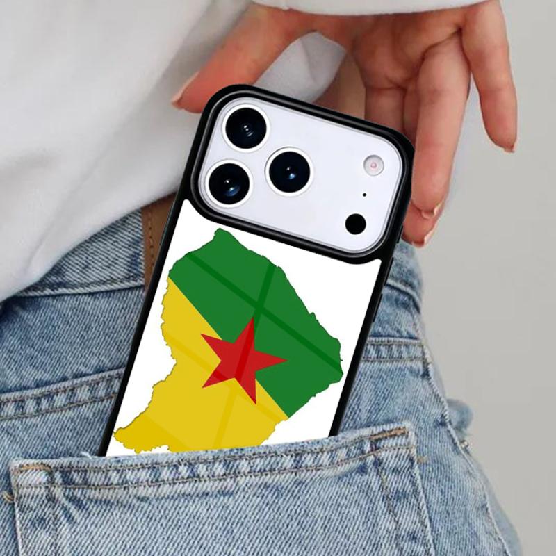 

Guyana Flag Phone Case for iPhone 16e 15 14 13 12 17 Pro Max Plus Air 17pro Cover Coque iPhone 12