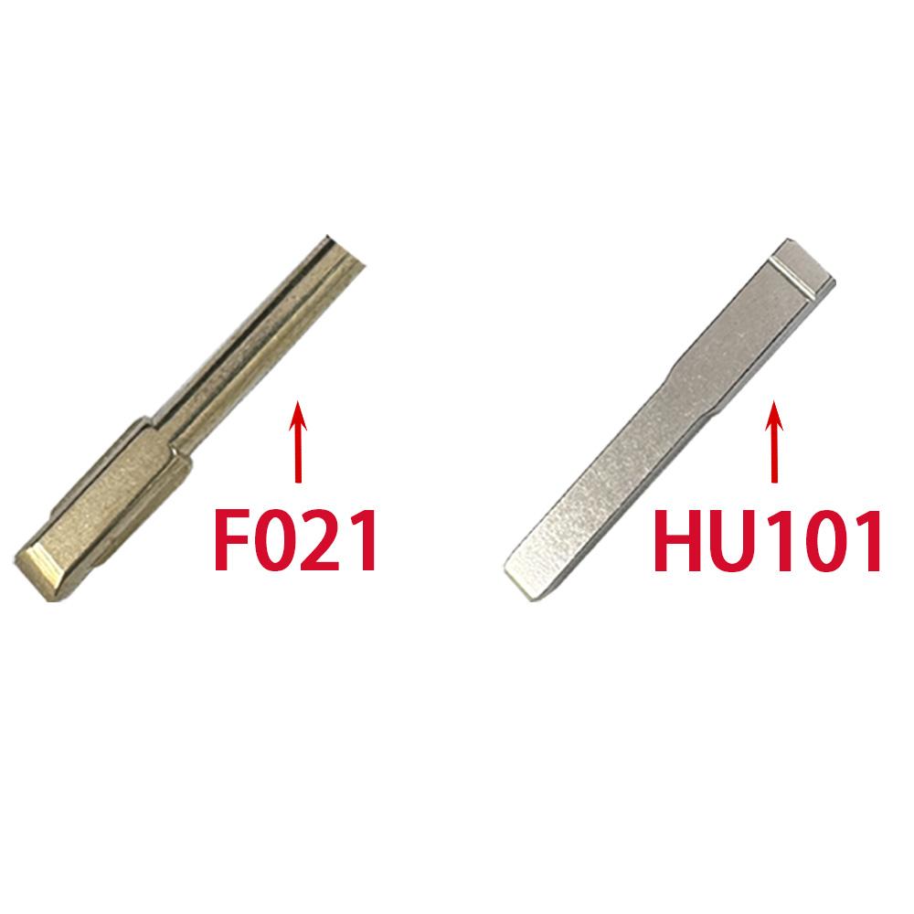 Flip Remote Car Key 433MHz 4D63/4D60 Chip For Ford Fusion Focus Mondeo Fiesta Galaxy F021 HU101 Blade