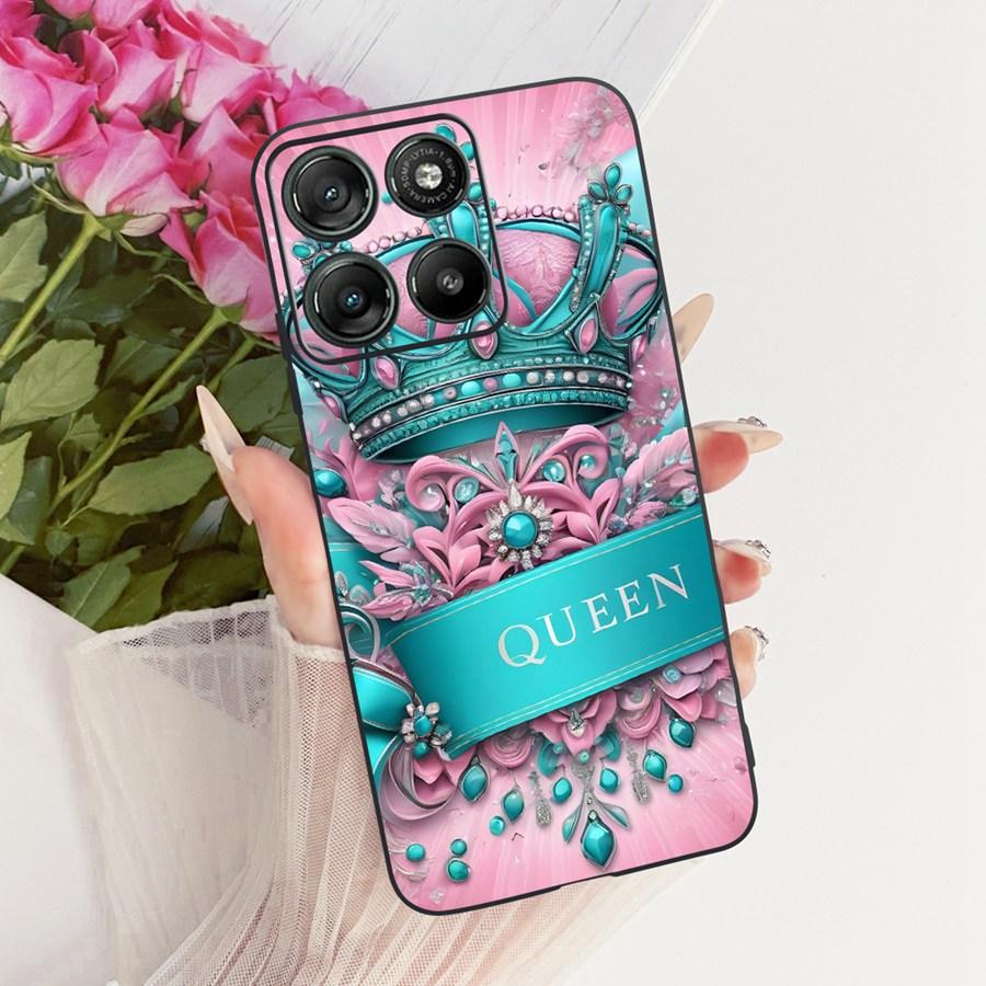 Hülle für Motorola Moto G67 Power Ästhetische Cartoons Weiche Silikon Handyhülle Rückabdeckung für MotoG57 Power G 67 Power TPU Hülle