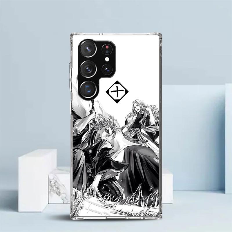 Hitsugaya Toushirou Bleach Phone Case For Samsung Galaxy S24 S25 Edge S26 Ultra S22 S23 Plus S21 + S20 FE Soft TPU Back Cover Ga
