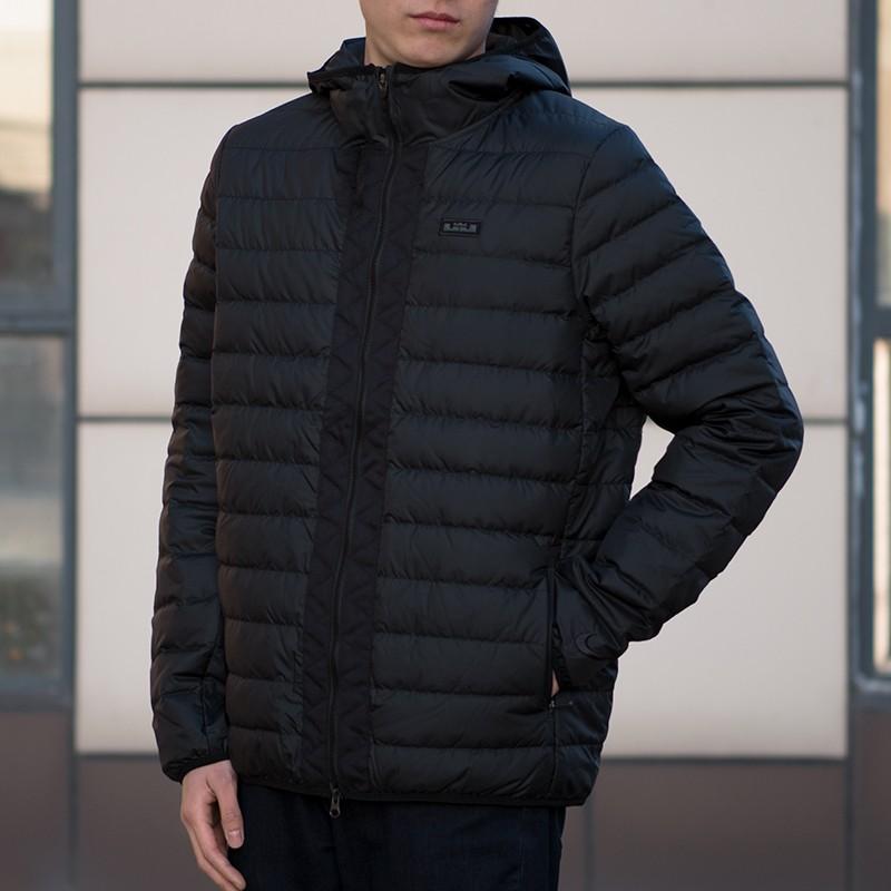 Nike Herren LeBron Daunenfüllung Kapuzenjacke Schwarz 927217-010