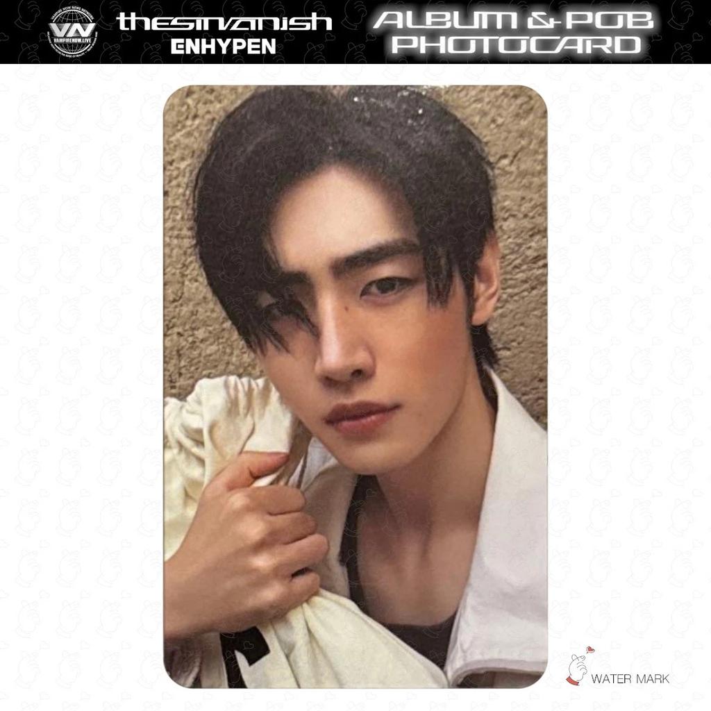 VORBESTELLUNG ENHYPEN THE SIN VANISH ALBUM Fotokarte Japan POB Glücksziehung OFFIZIELL FORBIDDEN AFTERLIGHT STORM FUGITIVES