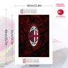 AC Milan 100% Round Full Drill 5D DIY Diamond Painting Embroidery Cross Stitch Rhinestone Décor