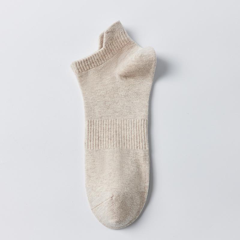 

Men s Spring and Autumn Short Socks, Pure Cotton Socks, Antibacterial Men s Cotton Socks, Short Sports Socks 1 pair