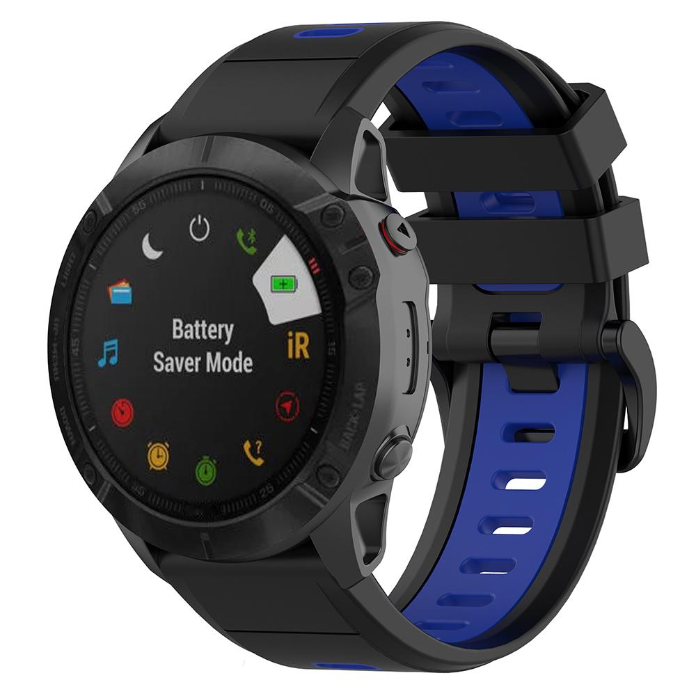 KALEBOL KLB-SSPWGJ-001 For Garmin Fenix 7S/7S Pro Silicone Watch Band QuickFit 20mm Replacement Strap