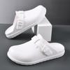 New Summer Outer Wear Thick-bottomed Bag Head Mop, High-end EVA Breathable and Non-smelly Feet Camping Cool Slippers