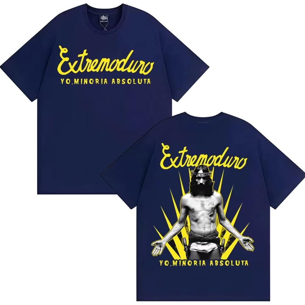 Rock Band Extremoduro Yo Minoria Absolvta T Shirts Men Women Harajuku 90s Vintage Hip Hop T-shirt Summer Tops Loose Cozy T Shirt