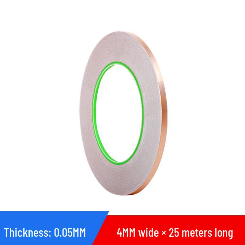 Double-Sided Conductive Copper Tape for Shielding, DIY Circuit Mods, Heat Dissipation, and Temperature Resistance