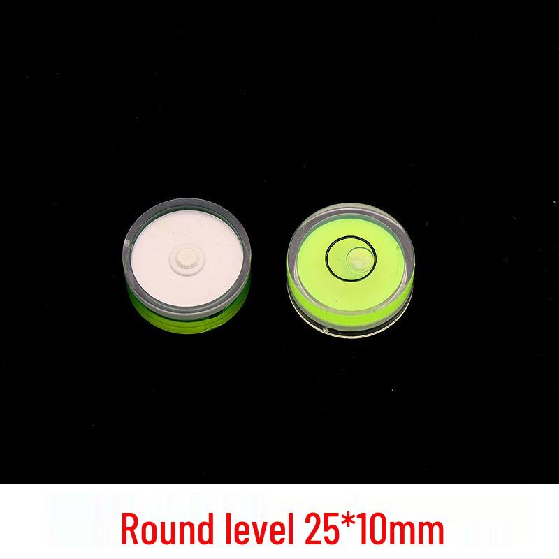Mini Acrylic Square Bubble Level - Universal Ruler with Single-Line Balance Bead