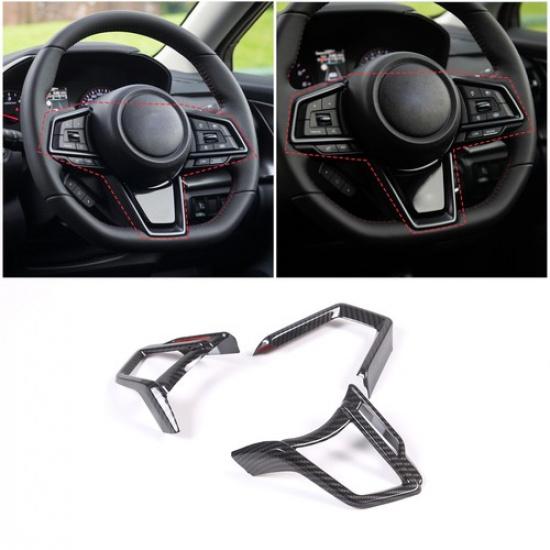 Carbon Fiber ABS Interior Decoration Cover Trim Kit For Subaru WRX -2024
