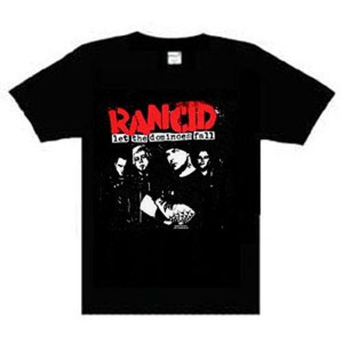 

Футболка унисекс Rancid Dominoes с групповым фото, музыкой, панк-роком S