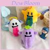 Halloween Grande Langue Mignon Ange Fantôme Peluche Sac Charme Porte-clés Pour Décoration de Fête