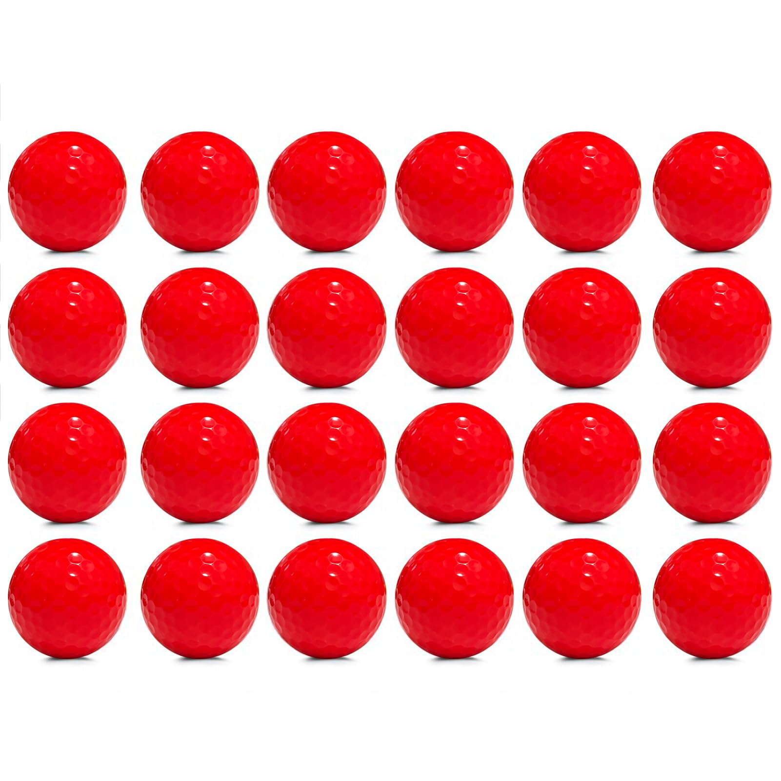 

ZNLAKU Color Golf Combined Distance High Rebound Eye-catching Balls, 2-Piece Construction, &