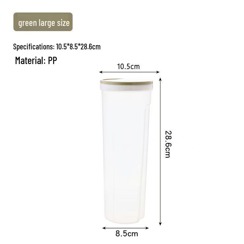 

Airtight Food-Grade Noodle Storage Jar for Kitchen 29 x 10.5 светло-зеленый