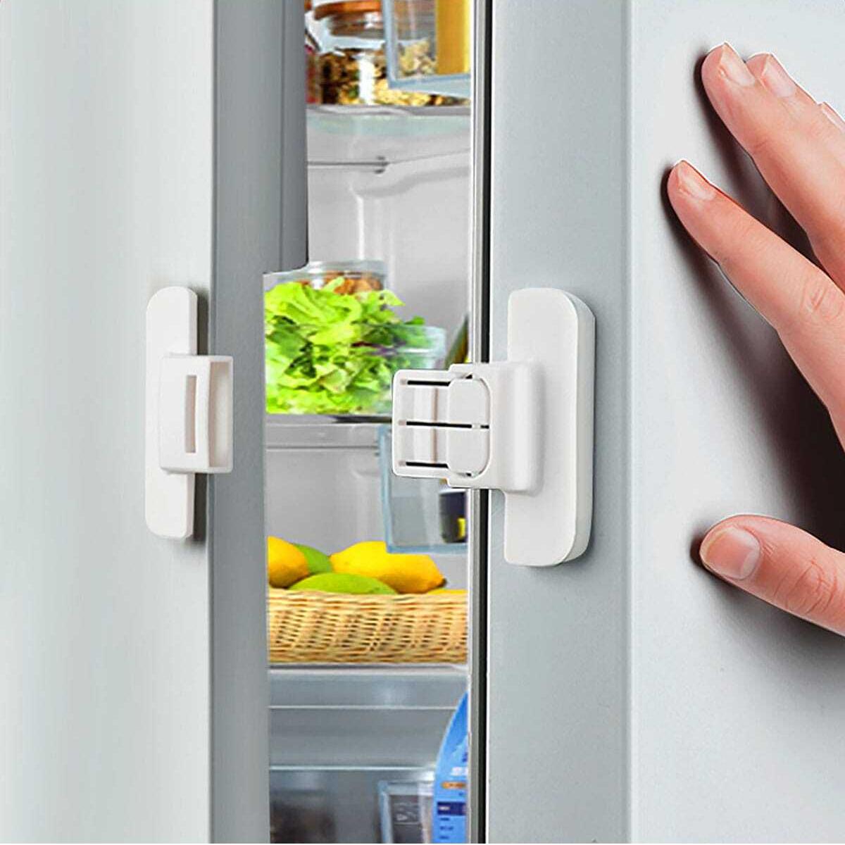 

1PC- Safety latch for refrigerator and water dispenser baby safety lock белый
