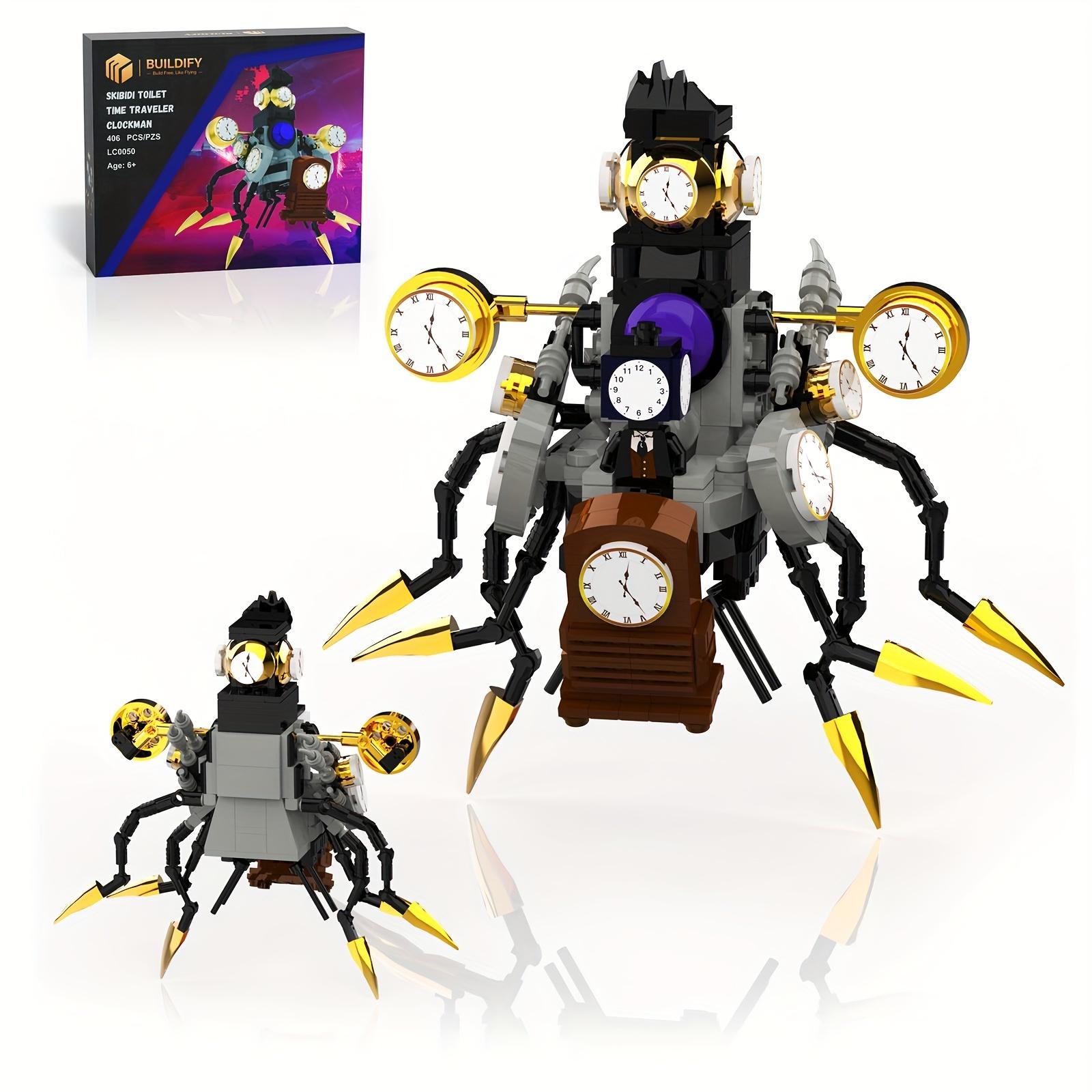 

Комбинированный набор блоков робота времени, набор забавных игровых блоков, креативные игровые игрушки, подарки для друзей