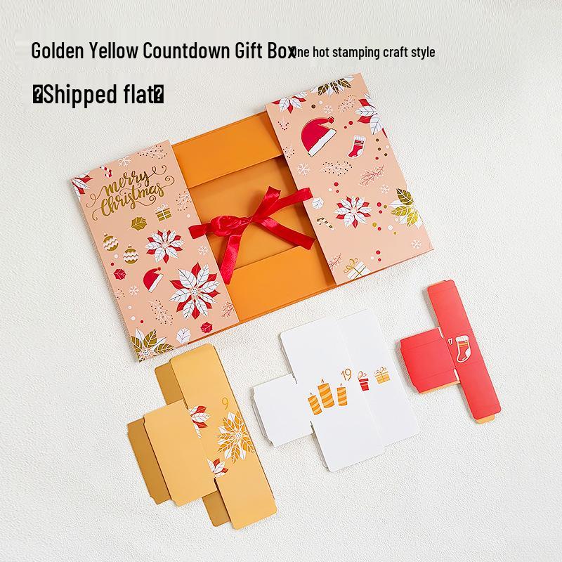 2026 Christmas Countdown Calendar Box: New Style Gift Packaging