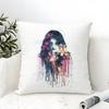 Pillow Case Cotton Linen Fabric Square Zipper Pillowcase Home Decorative Living Room Singer Music S-Selena Gomez 2