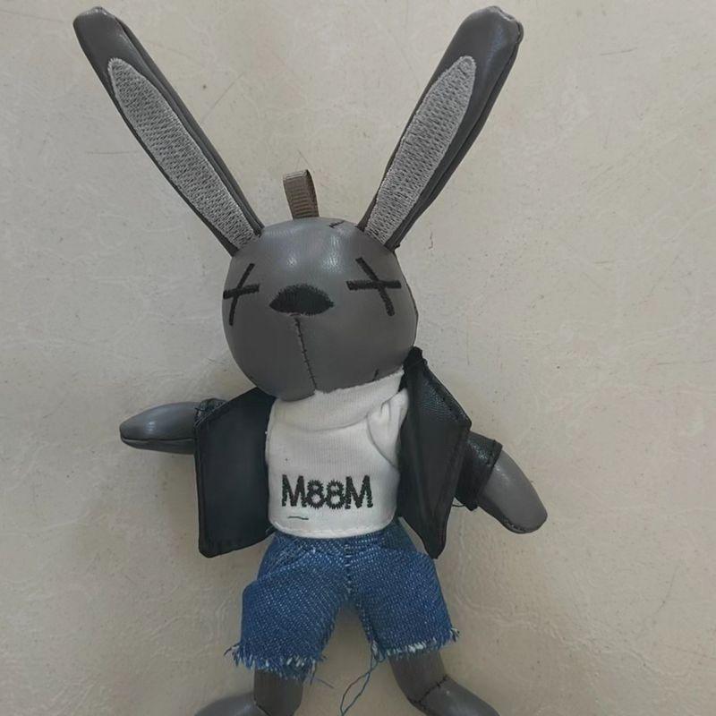 

Unique Design Black And White Rabbit Plush Toy For Kids, Cartoon Stuffed Animal Wholesale чёрный