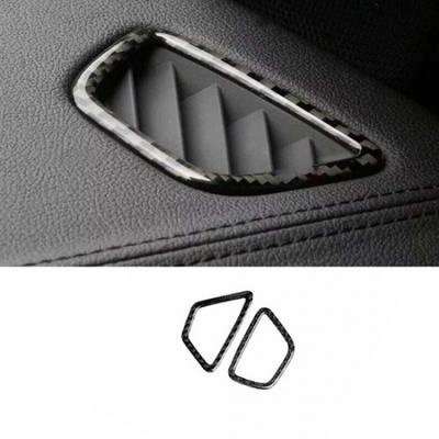 Cover Trim For BMW 5 Series Real Carbon Fiber Dashboard Side Outlet Vent 2018-22