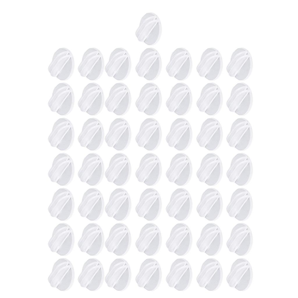 50PCS Game Card Stand Transparent Plastic Multifunctional Paper Board Card Stand for Handcraft