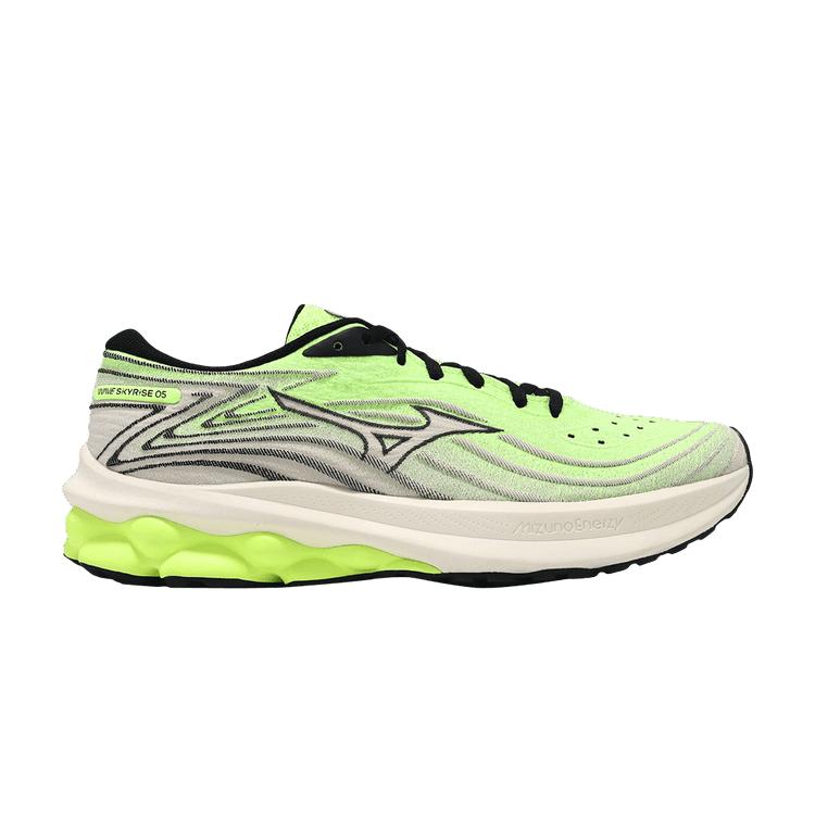 

Mizuno Wave Skyrise 5 Нео Лайм Черный Мужские Кроссовки Зеленый Белоснежный J1GC240952 42
