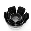 16pcs Non-Stick Felt Pot Pad Set Scratch-Resistant Heat-Resistant Multi-Layer Kitchen Utensil Protectors Space-Saving