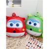 Super Wings Cartoon Animal Backpack for Kids - Cute Kindergarten Double Shoulder Bag for Boys & Girls
