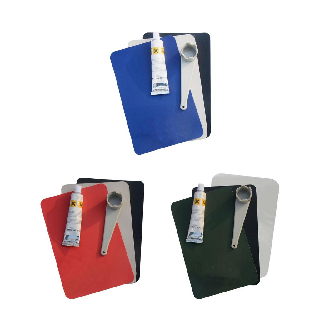 Kayak Repair Patches Kayak Air Valve Wrench Kayak Repair Kit PVC Repair Patches for Swimming Pool Raft Water Toys Accessories