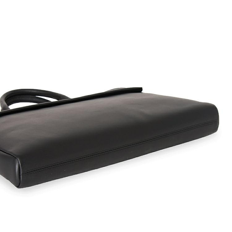 Official Baseball Glove Thin Gusset Briefcase Genuine Leather B4 Business Bag Large Capacity Bag PC16 Inch SA113 Navy [Tryon] Manufacturer's Men's