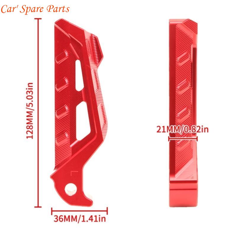 Y4UA 1 Pair Stylish Rear Pedals Lightweight Rear Pedals Motorcycle Modified Rear Pedals Aluminum Alloy Suitable for NMAX155
