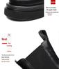 Men's Trendy High-End Retro Chelsea Boots - British Style, Thick-Soled, High-Top Leather Martin Design 5015-A.