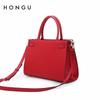 Honggu Women's Leather Tote Handbag