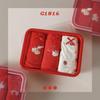 Premium Zodiac Pure Cotton Boxer Briefs for Kids: Unisex Red New Year Underwear in Gift Box