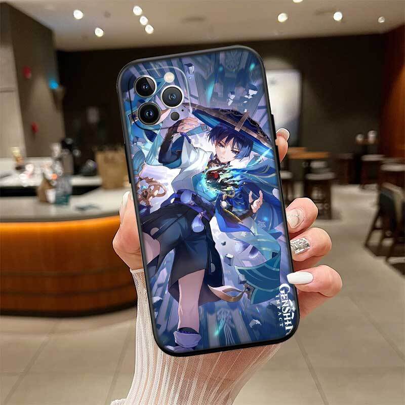 Genshin Impact Phone Case for Redmi Note 12 12S 12C 13 13C 13R 14 14S 14R 14C 11A 13X A3 A3X A4 A5 Pro Max Plus