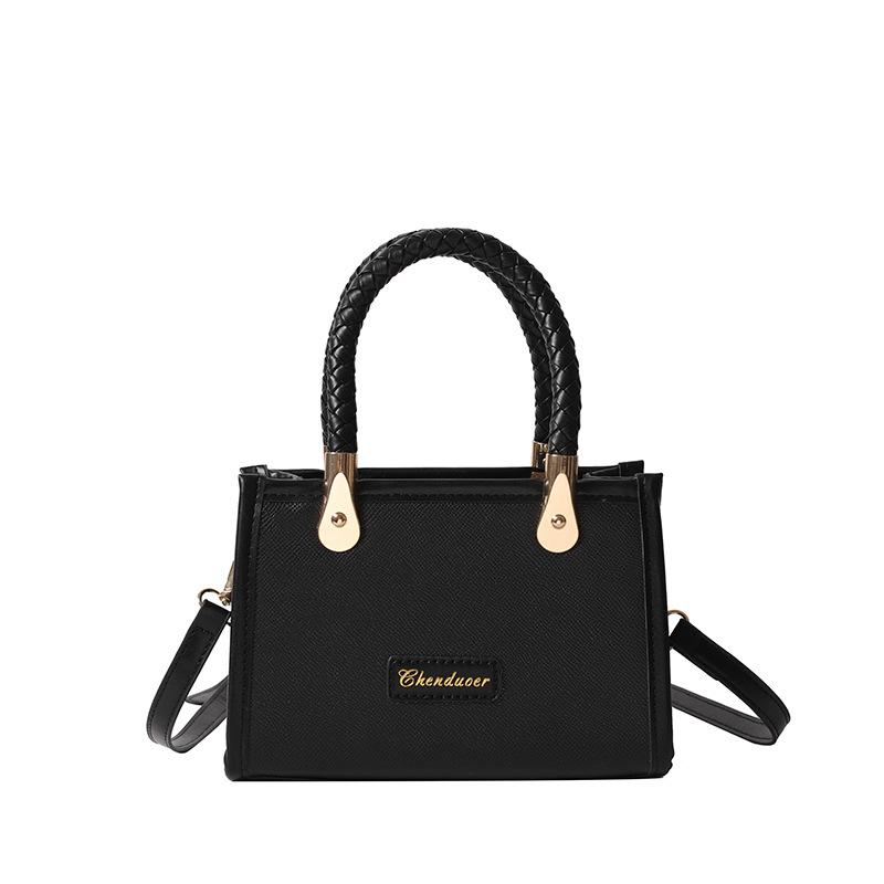 Women's Temperament Simple Small Bag 2025 Spring New High-value Versatile Shoulder Messenger Bag Small Square Bag