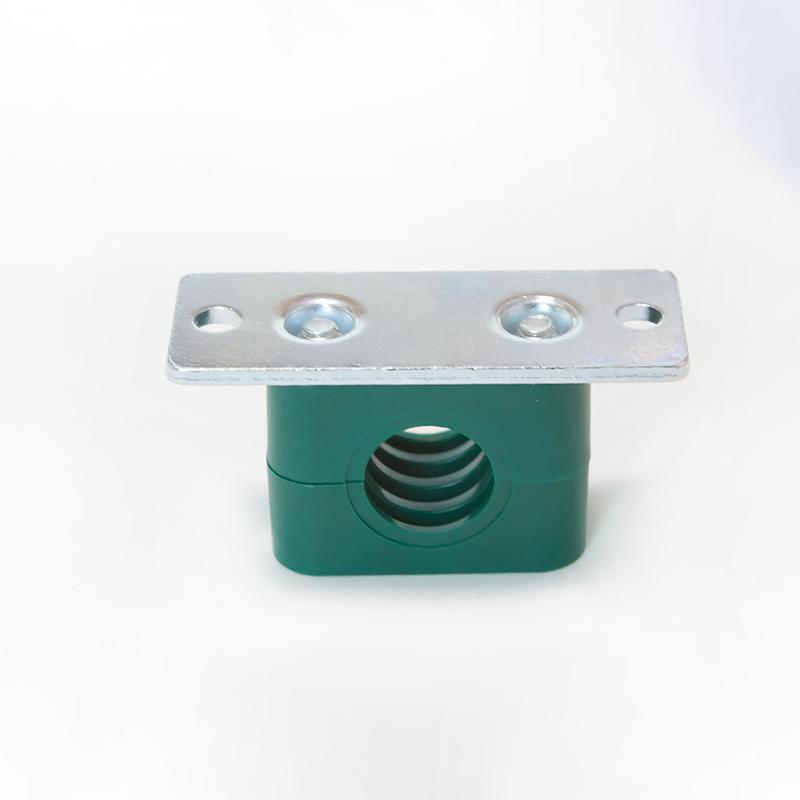 3PCS 6/8/10/12/15/16/18/20/22/25/28/30/35/40/50/60mm Diameter Pipe Bolted Plastic Clips Pipe Clamp Tube Fastener Assortment Kit