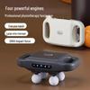 Likestore 4-Head Electric Percussion Massage Gun CN plug (adapter included)
