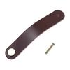 Leather Modern Style Environmentally Soft Kitchen Wardrobe Cabinet Leather Handle Drawer Handle Door Pulls Furniture Knobs