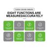 Carbon Dioxide Meter with 1200mAH Battery 5 in1/3 in1 Air Quality Monitor Tester