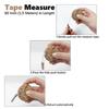 652F Sewing Tape Measure 60Inch 1.50M Double Sided Retractable Ruler with Push Button