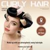 Без нагрівання Завитки для сну для великих хвиль та кінчиків - Зручна укладка для лінивих днів